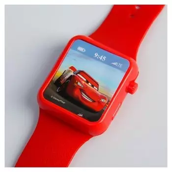 Часы музыкальные "Тачки", звук, свет, Disney