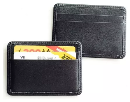 Чехол для карты (Нат. кожа 95х75 02-106-0713 черный)