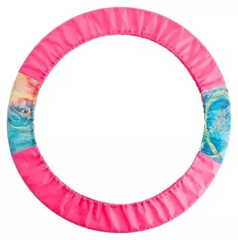 Чехол для обруча 309 S-034, розовый/голубой