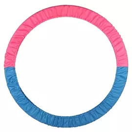 Чехол для обруча 60-90 см, цвет голубой/розовый
