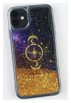 Чехол для телефона Iphone 11 с блёстками внутри Stars, 7.6 × 15.1 см