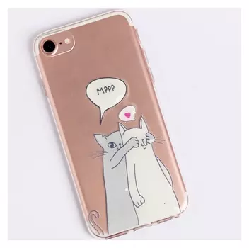 Чехол для телефона Iphone 6, 6S, 7 с эпоксидными элементами «Мрр», 6.5 × 14 см