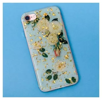 Чехол для телефона Iphone 7 с фольгированием «Нежность», 6.5 × 14 см