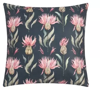 Чехол на подушку этель "Артишок" 40х40 см, велюр, 100% п/э