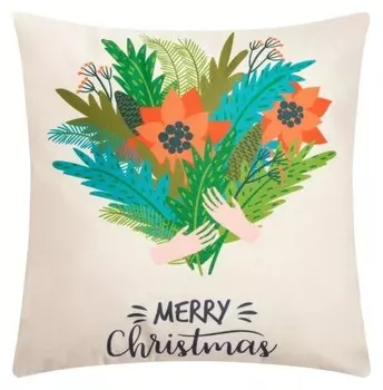 Чехол на подушку этель Christmas 40 х 40 см, 100% п/э