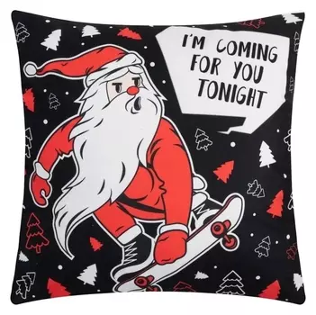 Чехол на подушку этель "Coming For You", 40*40 см, 100 п/э, велюр