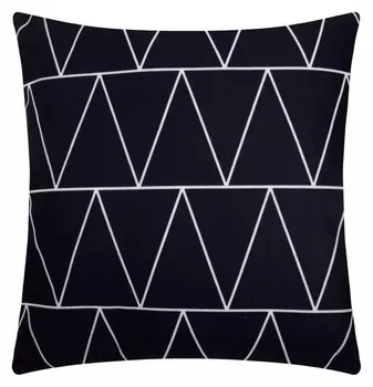 Чехол на подушку этель геометрия "Зигзаги" 40 х 40 см, велюр