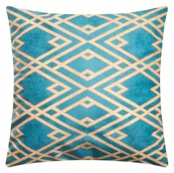 Чехол на подушку этель «Изумруд» 40х40 см, велюр, 100% п/э