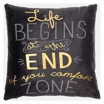 Чехол на подушку этель "Life" 42 х 42 см, 100% п/э