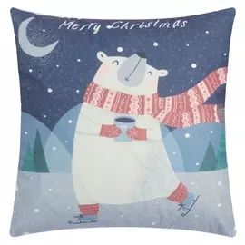 Чехол на подушку этель "Мишка" 40 х 40 см, 100% п/э