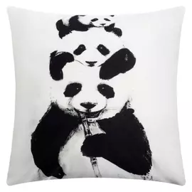 Чехол на подушку этель «Пандочки» 40 х 40 см, велюр