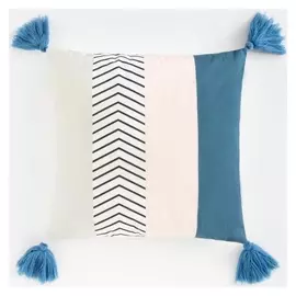 Чехол на подушку этель "Перо" 40х40 см, 100% п/э, велюр