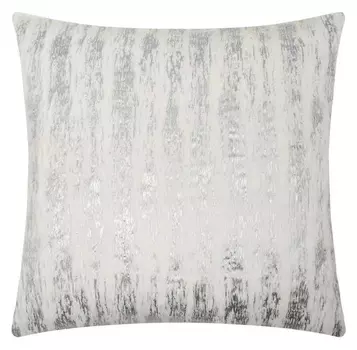 Чехол на подушку этель "Снежок" серебро 43 х 43 см, 100% п/э