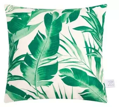 Чехол на подушку этель "Tropics", 40*40 см, 100 п/э, велюр
