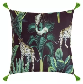 Чехол на подушку с кисточками этель «Хищники», 43х43 см