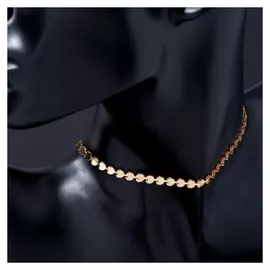 Чокер "Античность" диск, цвет золото, L=37