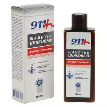 Цинковый шампунь для всех типов волос