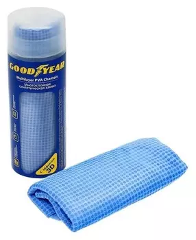 Cинтетическая замша в тубе Goodyear, 43х64 см