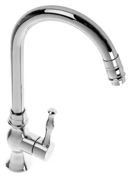 Cмеситель для кухни Accoona A4592, однорычажный, силумин, хром