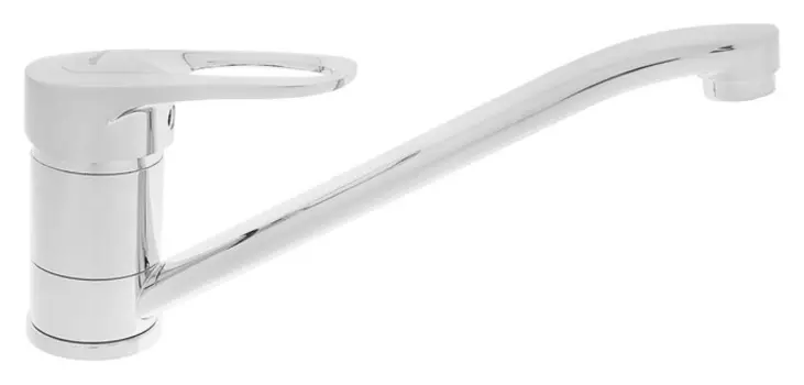 Cмеситель для кухни Accoona A5142, однорычажный, силумин, хром