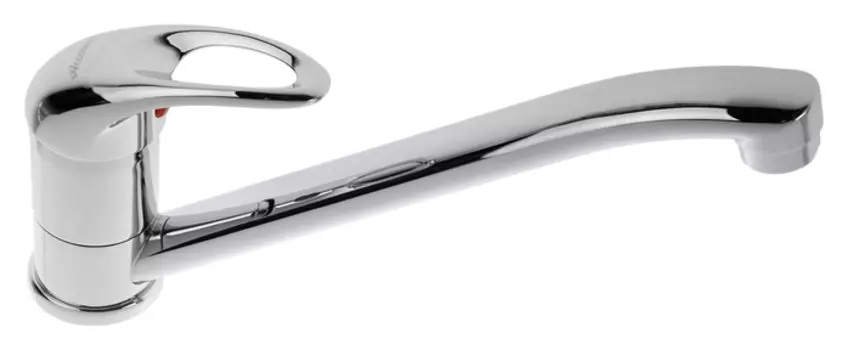 Cмеситель для кухни Accoona A5152b, однорычажный, силумин, хром