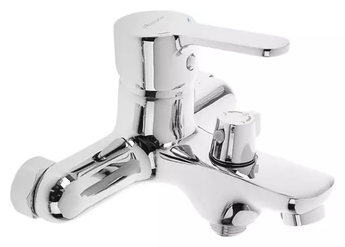 Cмеситель для ванны Accoona A6367, однорычажный, с боковым шаровым дивертором, силумин, хром