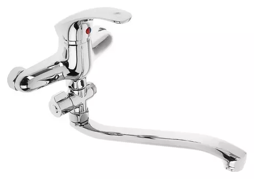 Cмеситель для ванны Accoona A7053, однорычажный, латунь, хром