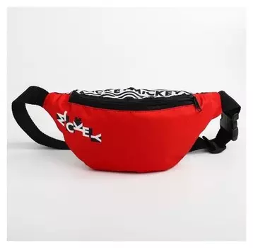 Cумка на пояс Mickey‎, отдел на молнии, без подклада