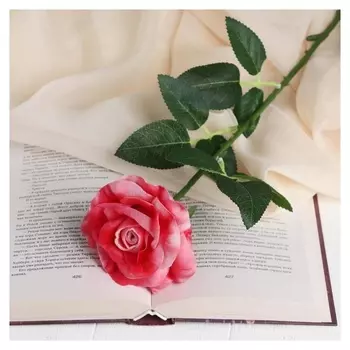 Цветы искусственные Live "Шиповник китайский" 9х55 см, розовый