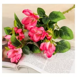 Цветы искусственные "Магнолия" 5*56 см, розовая