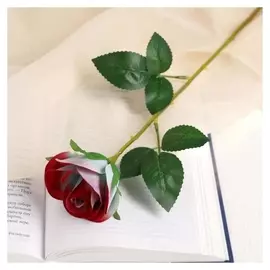 Цветы искусственные "Роза аква" 5х40 см