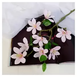 Цветы искусственные "Зефирантес" 56х8 см, розовый