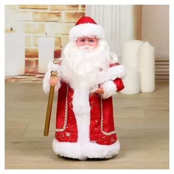 Дед мороз, в красной шубе, 27 см