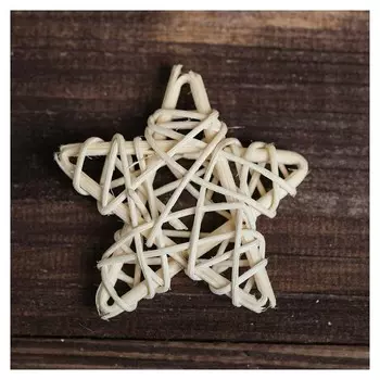 Декор для творчества из лозы «Звезда», цвет натуральный