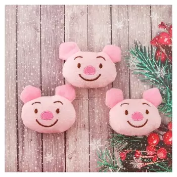 Декор для творчества - мягкая игрушка «Свинюшка» размер 1 шт. 5 × 5.5× 2.5 см, набор 3 шт.