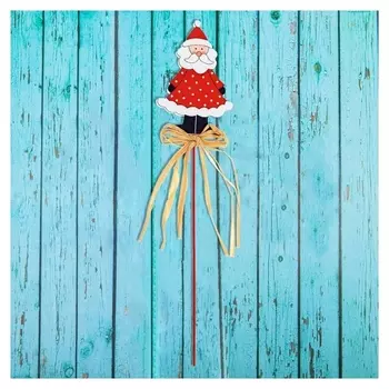 Декор на палочке «Дед мороз»