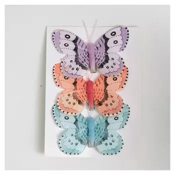 Декор на прищепке бабочка