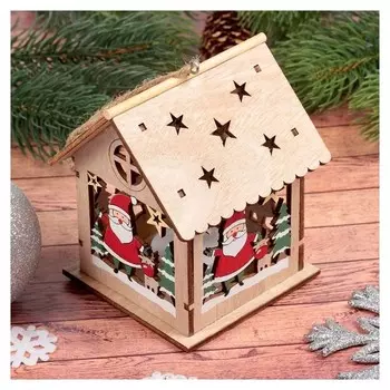 Декор с подсветкой " новогодняя ночь"