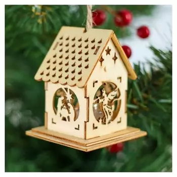 Декор с подсветкой "Волшебный ангел", мини, батарейки в комплекте