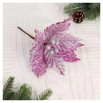 Декор "Зимний цветок" 21х25 см