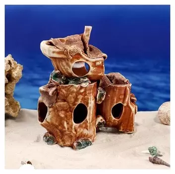 Декорации для аквариума "Потерпевший крушение корабль"