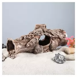 Декорации для аквариума "Сомятник" горизонтальный