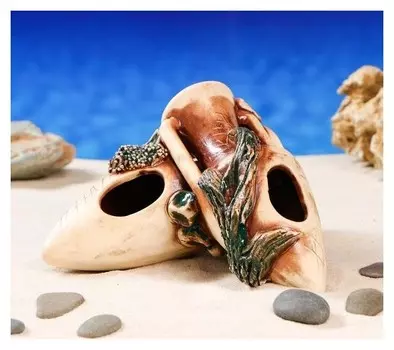 Декорация для аквариума "Две амфоры" , 14 х 17 х 8 см