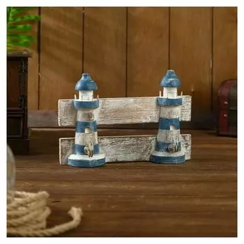 Декоративные крючки "Маяк" 25х17х8 см