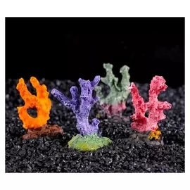 Декоративный коралл "Синулярия мини", 6 х 3,5 х 8,5 см, видов