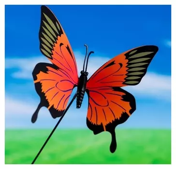 Декоративный штекер "Пёстрая бабочка"