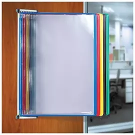 Демосистема настенная металлическая большого формата (420х297 мм) А3, 10 панелей, Tarifold