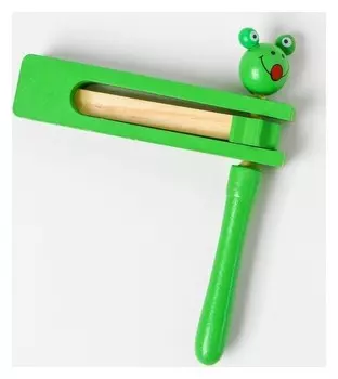 Деревянная игрушка "Трещотка", в ассорт. микс