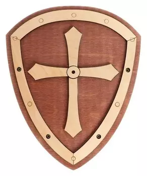 Деревянное оружие «Щит» 24 × 29 × 3,2 см