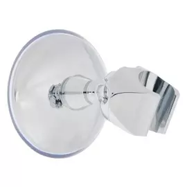 Держатель для душевой лейки Zein Z72, на вакуумной присоске, пластик, хром